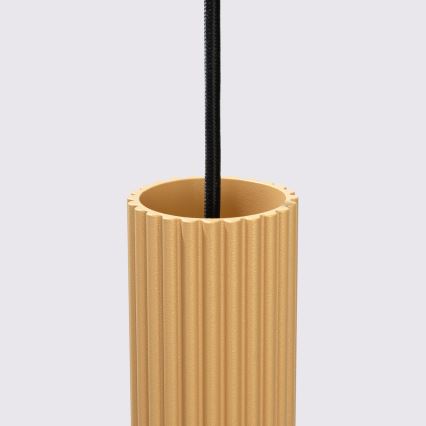 Kattokruunu johdossa KARBON 2xGU10/10W/230V kulta