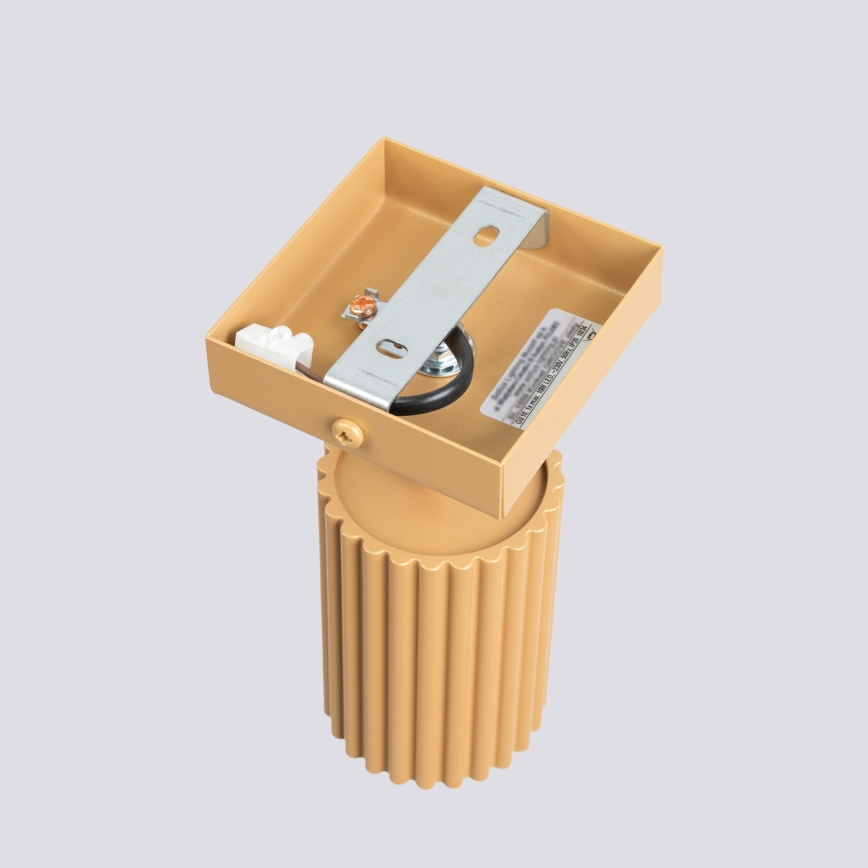 Seinäkohdevalo KARBON 1xGU10/10W/230V kulta