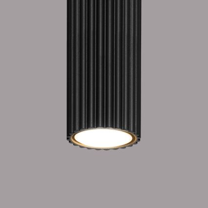 Kohdevalo KARBON 1xGU10/10W/230V 60 cm musta