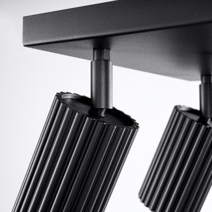 Kohdevalo KARBON 4xGU10/10W/230V musta