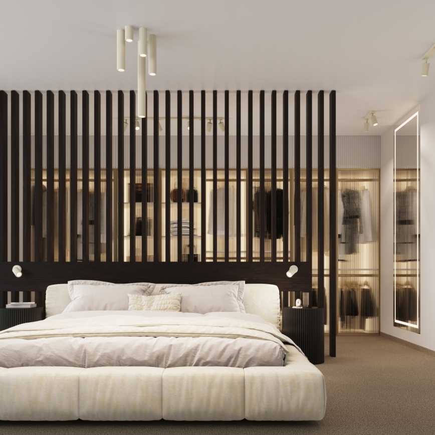 Kohdevalo KARBON 1xGU10/10W/230V 10 cm kerma