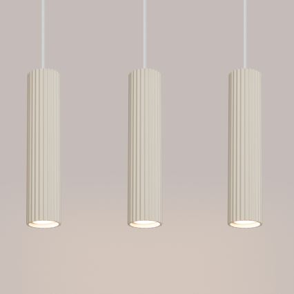 Kattokruunu johdossa KARBON 3xGU10/10W/230V kerma