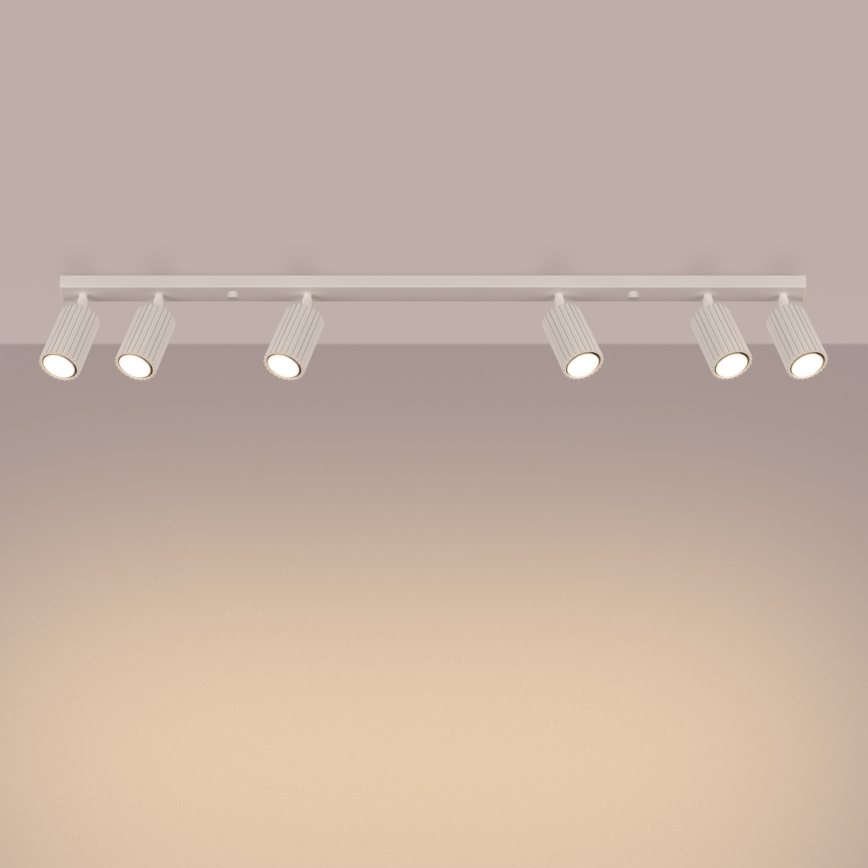 Kohdevalo KARBON 6xGU10/10W/230V kerma