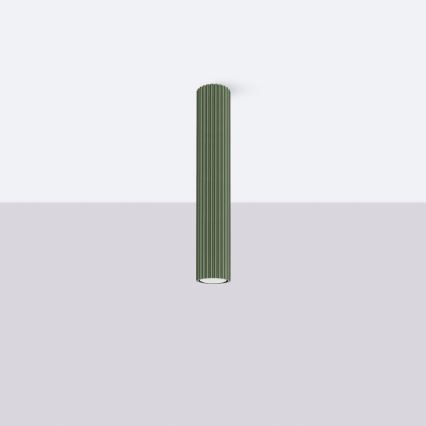 Kohdevalo KARBON 1xGU10/10W/230V 40 cm vihreä