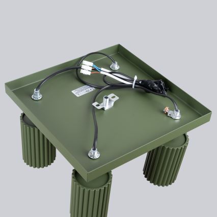 Kohdevalo KARBON 4xGU10/10W/230V vihreä