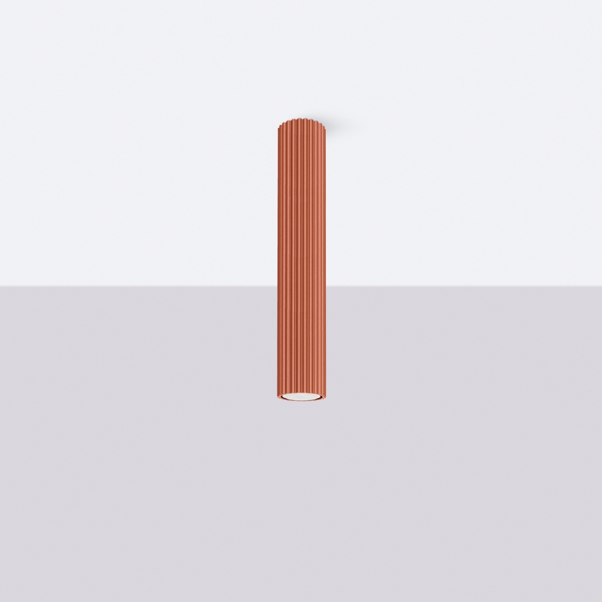 Kohdevalo KARBON 1xGU10/10W/230V 40 cm punainen