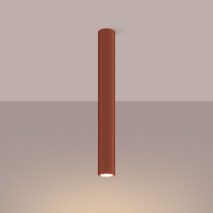 Kohdevalo KARBON 1xGU10/10W/230V 60 cm punainen