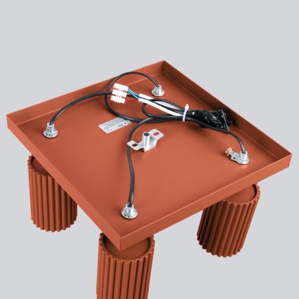 Kohdevalo KARBON 4xGU10/10W/230V punainen