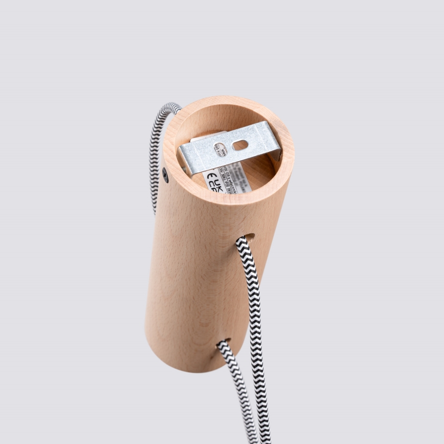 Seinävalaisin NIMBI 1xE27/15W/230V pyökki