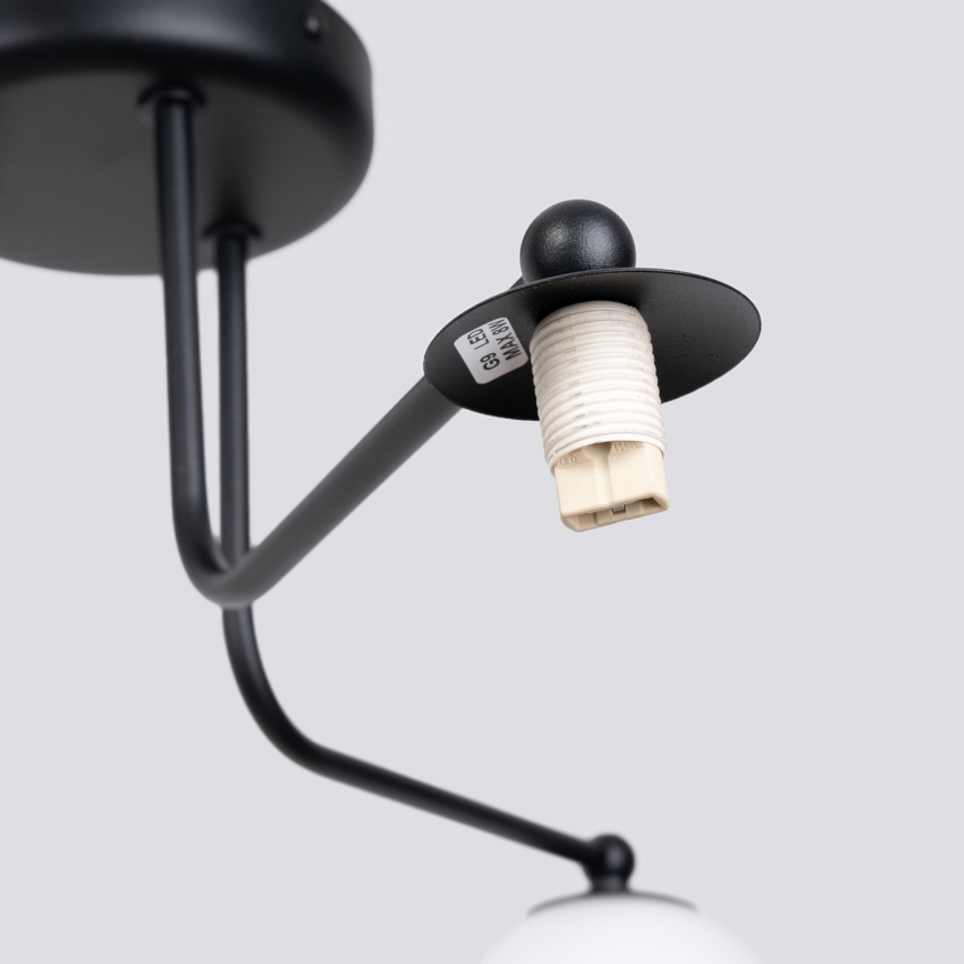 Riippukattokruunu ASTRAL 3xG9/8W/230V musta