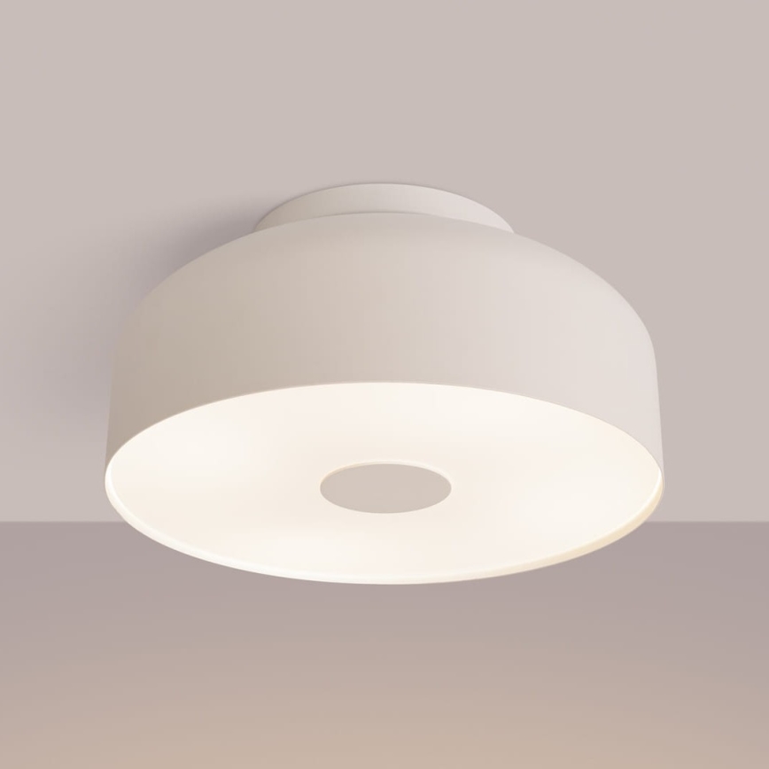 Kattovalaisin OMIQ 4xE27/15W/230V Ø 30 cm kermanvärinen