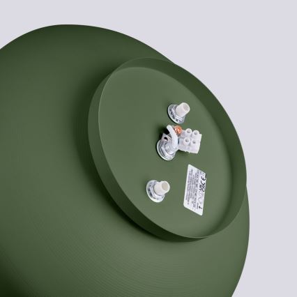 Kattovalaisin OMIQ 4xE27/15W/230V, Ø 30 cm, vihreä