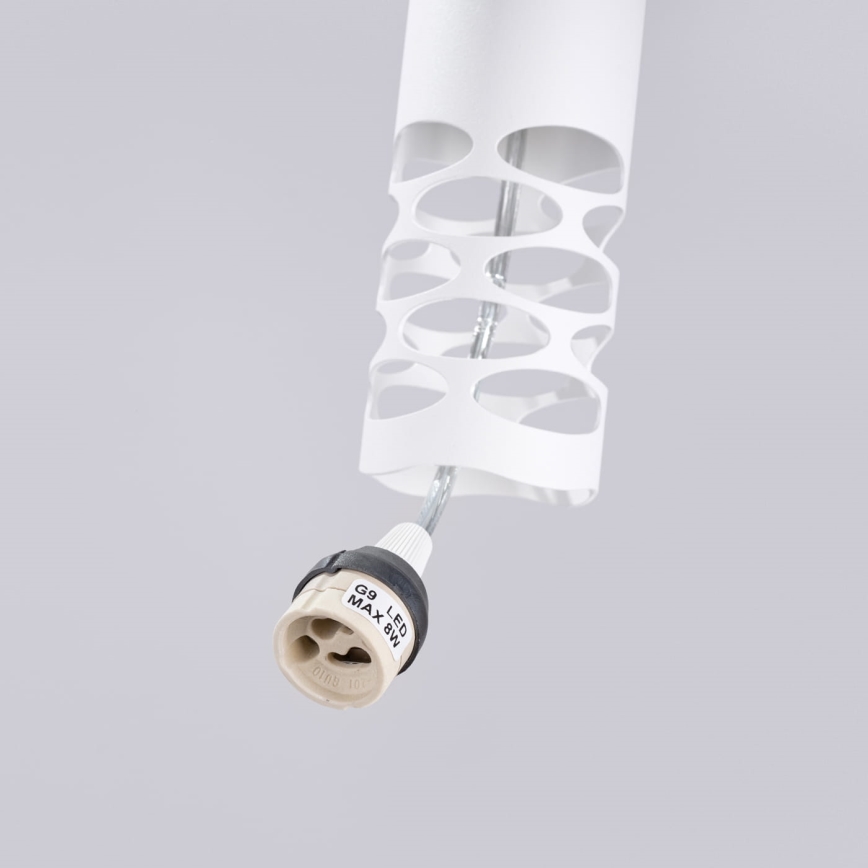 Seinävalaisin LIRO 1xGU10/10W/230V valkoinen