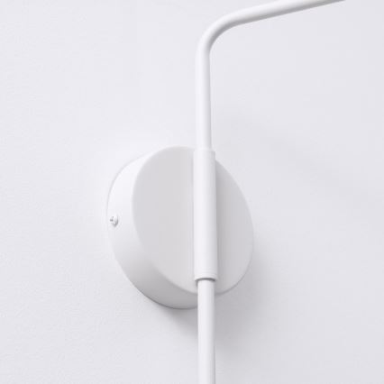 Seinävalaisin NOX 1xE14/10W/230V valkoinen