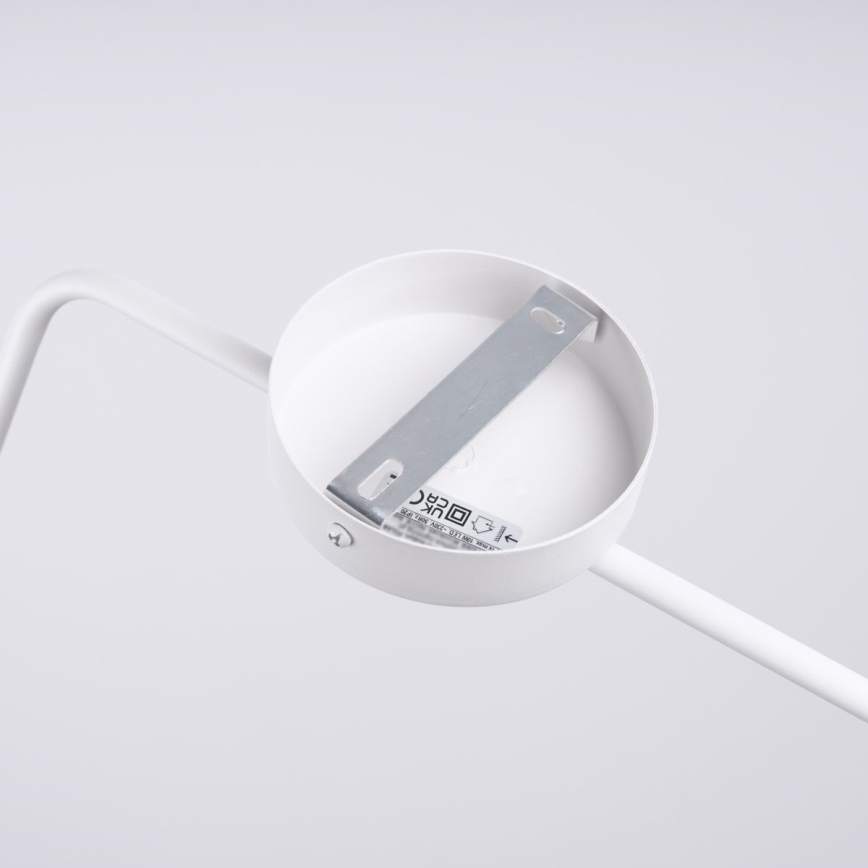 Seinävalaisin NOX 1xE14/10W/230V valkoinen