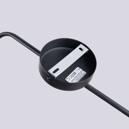 Seinävalaisin NOX 1xE14/10W/230V musta