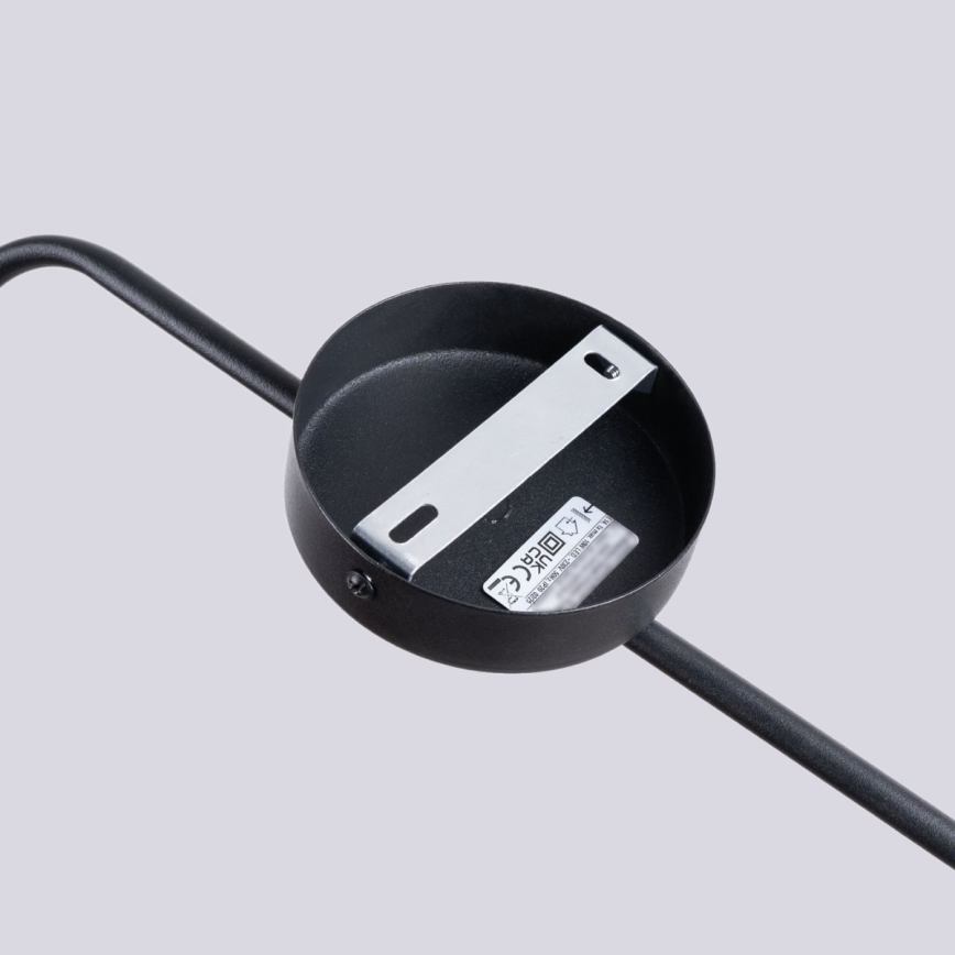 Seinävalaisin NOX 1xE14/10W/230V musta