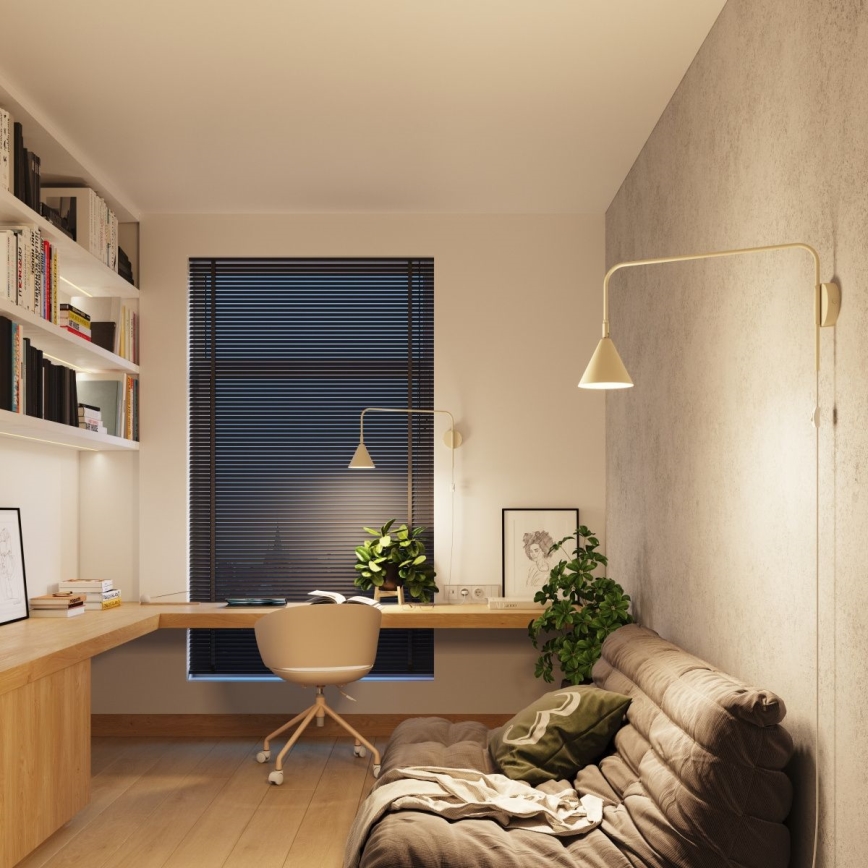 Seinävalaisin NOX 1xE14/10W/230V kerma