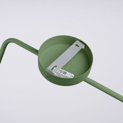 Seinävalaisin NOX 1xE14/10W/230V vihreä