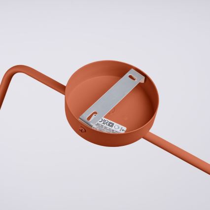 Seinävalaisin NOX 1xE14/10W/230V oranssi