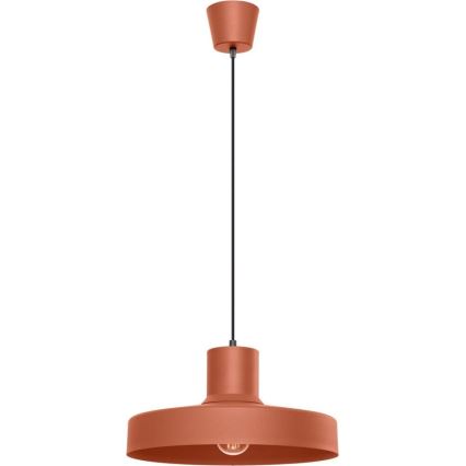 Kattokruunu johdossa BILO 1xE27/15W/230V halkaisija 35 cm oranssi