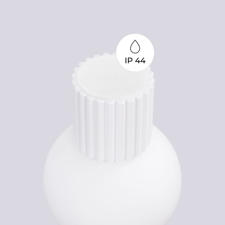 Kylpyhuoneen seinävalaisin HALO 1xG9/8W/230V halkaisija 12 cm IP44 valkoinen