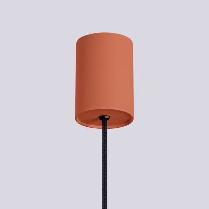 Kattokruunu johdossa HALO 1xG9/8W/230V halkaisija 12 cm oranssi