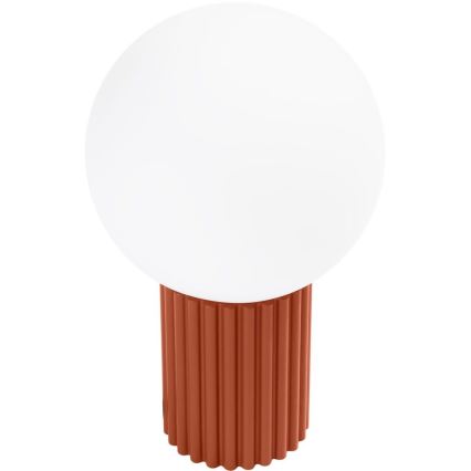 Pöytävalaisin HALO 1xG9/8W/230V halkaisija 12 cm oranssi