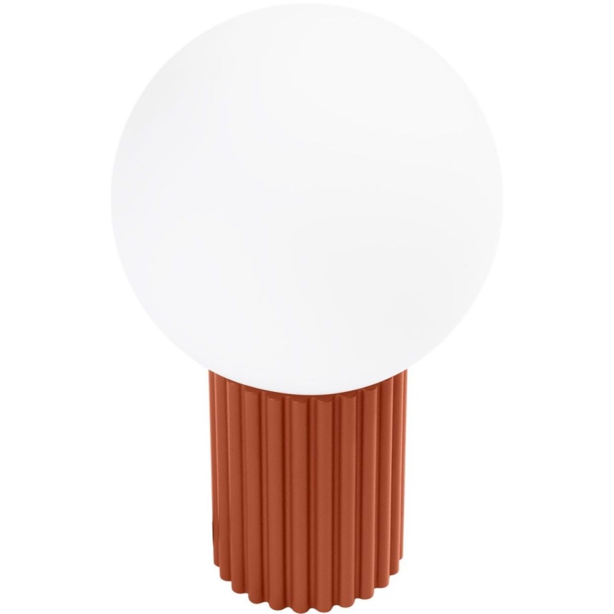 Pöytävalaisin HALO 1xG9/8W/230V halkaisija 12 cm oranssi