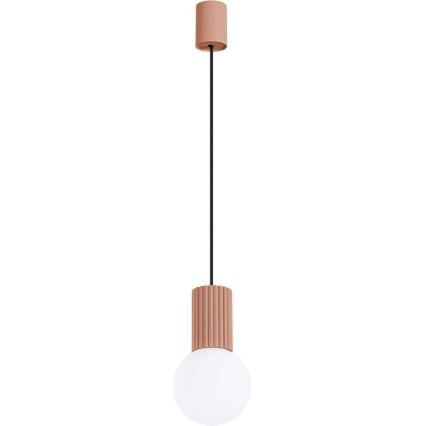 Kattokruunu johdossa HALO 1xG9/8W/230V halkaisija 12 cm ruskea