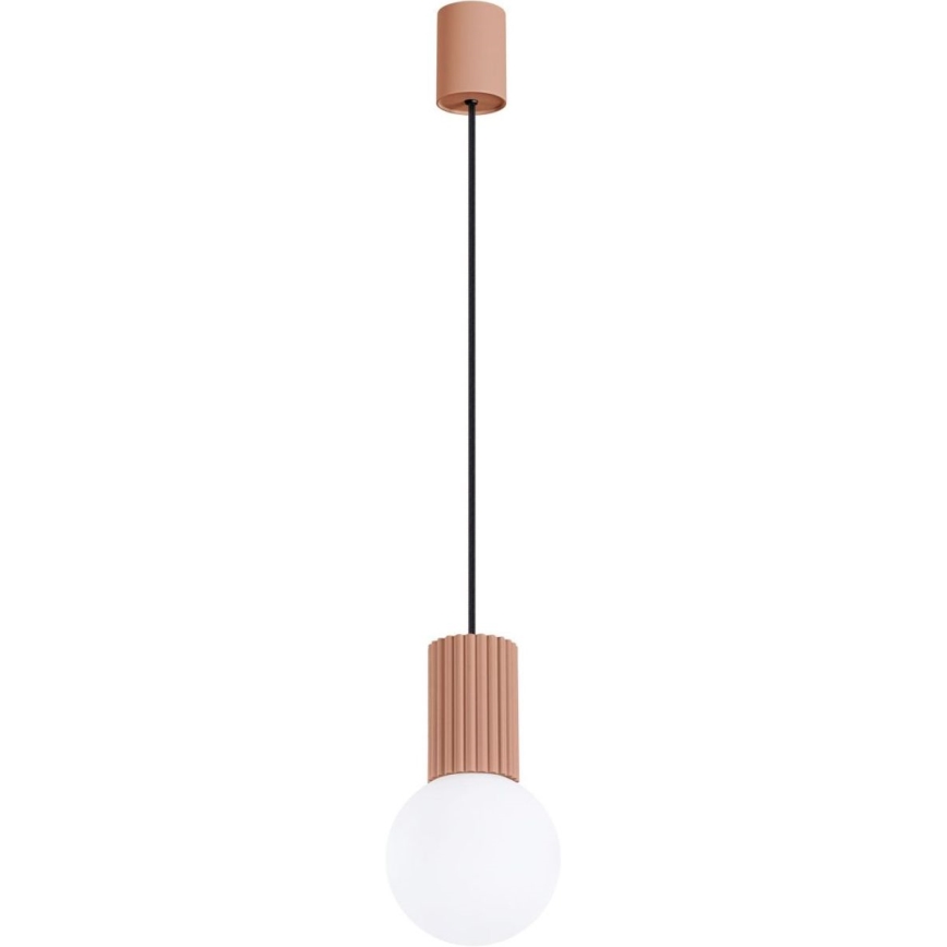 Kattokruunu johdossa HALO 1xG9/8W/230V halkaisija 12 cm ruskea