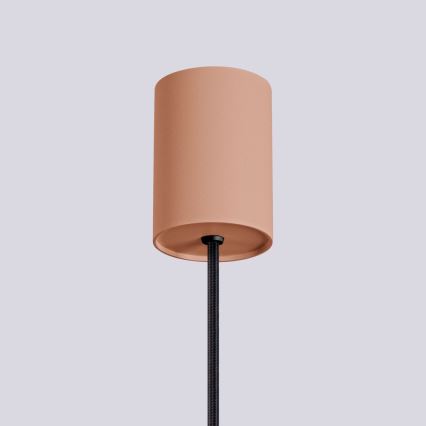 Kattokruunu johdossa HALO 1xG9/8W/230V halkaisija 12 cm ruskea