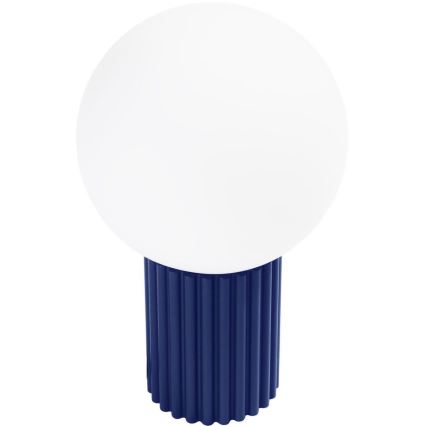 Pöytävalaisin HALO 1xG9/8W/230V halkaisija 12 cm sininen