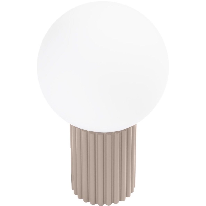 Pöytävalaisin HALO 1xG9/8W/230V halkaisija 12 cm beige