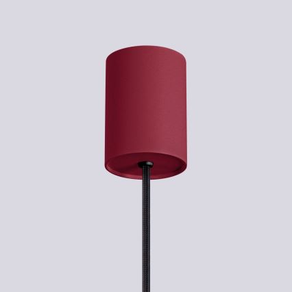 Kattokruunu johdossa HALO 1xG9/8W/230V halkaisija 12 cm punainen
