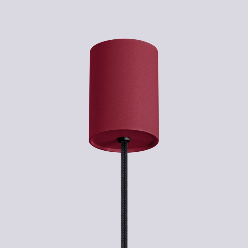 Kattokruunu johdossa HALO 1xG9/8W/230V halkaisija 12 cm punainen