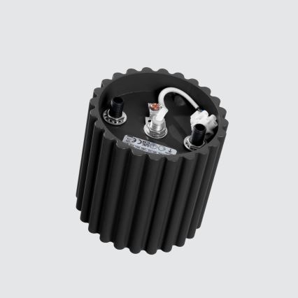 Kohdevalaisin AURA 1xGU10/10W/230V, 10 cm, musta