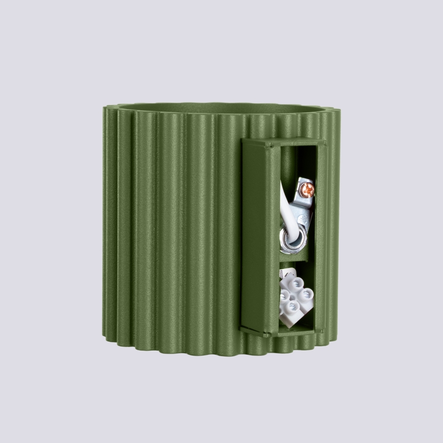 Seinävalaisin AURA 1xG9/10W/230V vihreä