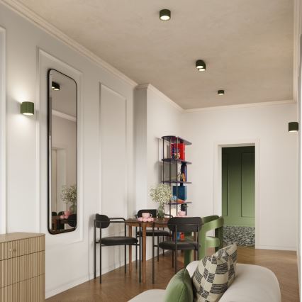 Spottivalaisin AURA 2xGX53/10W/230V vihreä