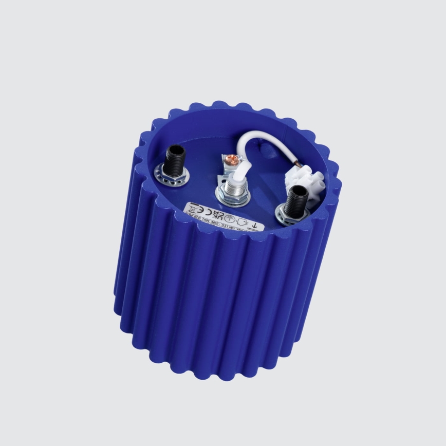 AURA-kohdevalaisin 1xGU10/10W/230V 10 cm, sininen