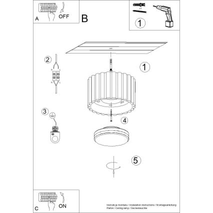 Kohdevalaisin AURA 1xGX53/10W/230V 6 cm sininen