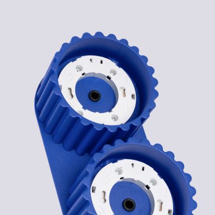 Kohdevalaisin AURA 2xGX53/10W/230V sininen