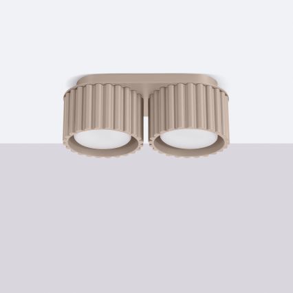 Kohdevalaisin AURA 2xGX53/10W/230V taupe