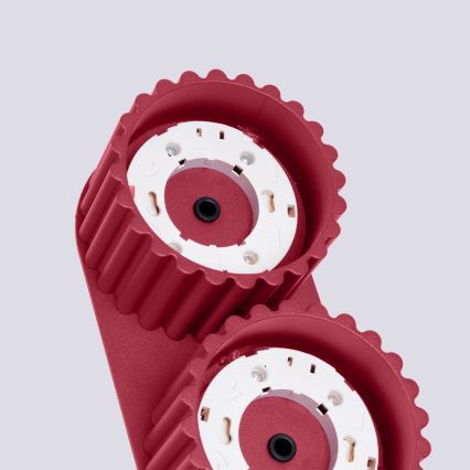 AURA-kohdevalaisin 2xGX53/10W/230V, punainen