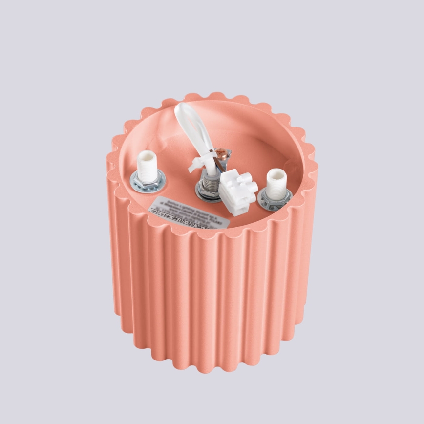 Spottivalaisin AURA 1xGU10/10W/230V 10 cm vaaleanpunainen