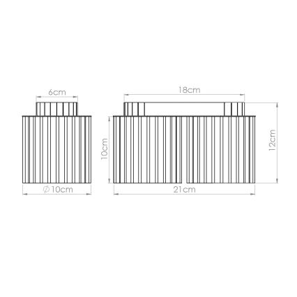 Kohdevalaisin AURA 2xGU10/10W/230V vaaleanpunainen