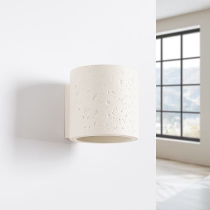 Seinäkohdevalaisin ORBIS 1xG9/8W/230V betoni/kerma