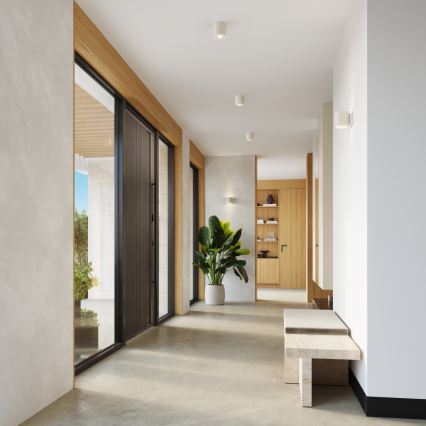 Kohdevalaisin ORBIS 1xGU10/10W/230V betoni/kerma