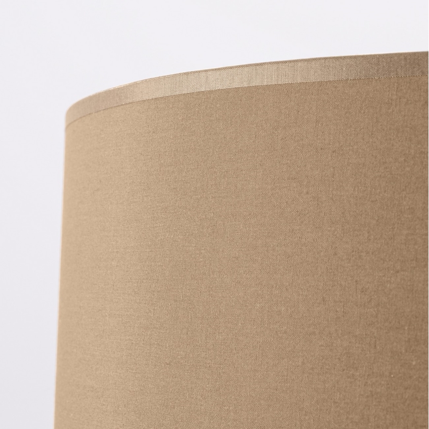 Riippuvalaisin langalla NEVIA 1xE27/15W/230V, halkaisija 40 cm, taupe