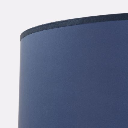 Riippuvalaisin johdolla NEVIA 1xE27/15W/230V halkaisija 40 cm sininen